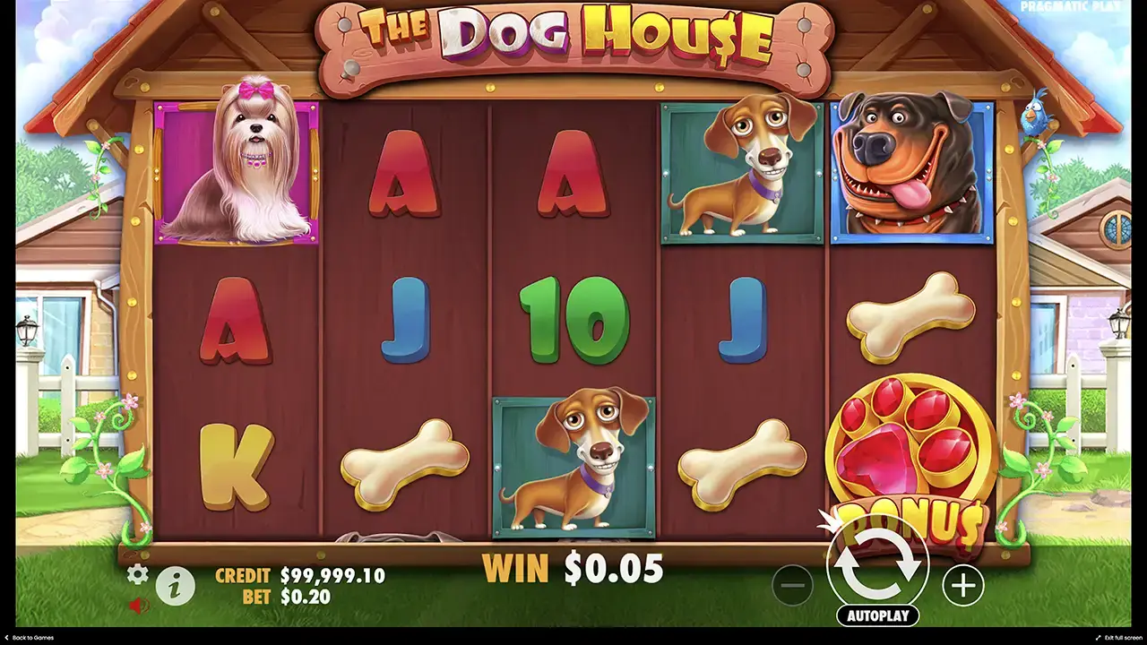 the Dog house украинский слот